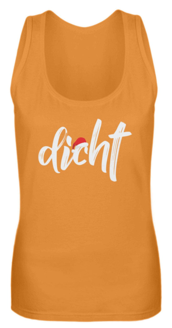 Dicht - Hacke Dicht - Words on Shirts  - Frauen Tanktop - Words on Shirts Sag es mit dem Mittelfinger Shirts Hoodies Sweatshirt Taschen Gymsack Spruch Sprüche Statement